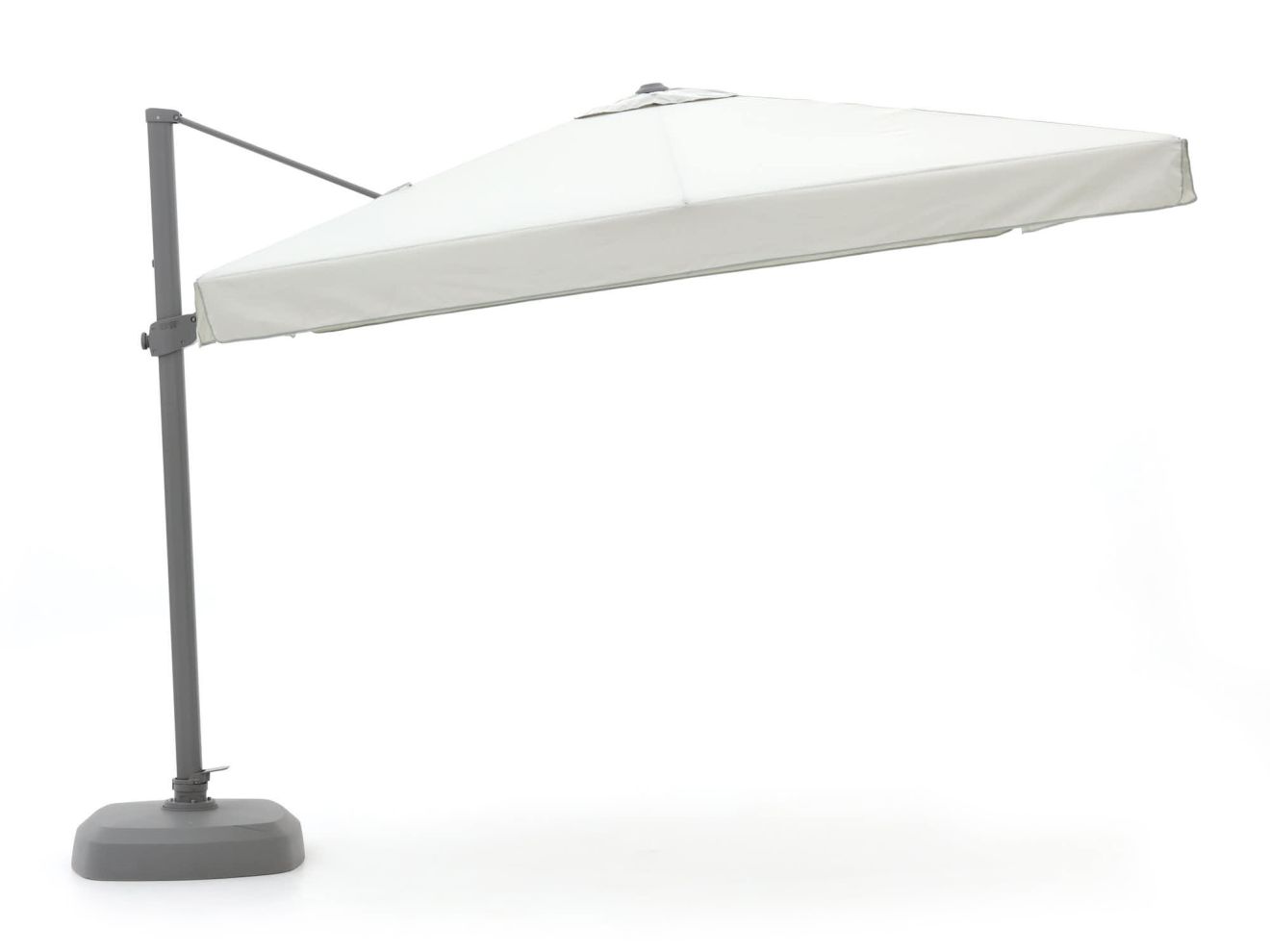 Shadowline Miami Ampelschirm 300x300 cm Weiß  Rabatt: 20 %