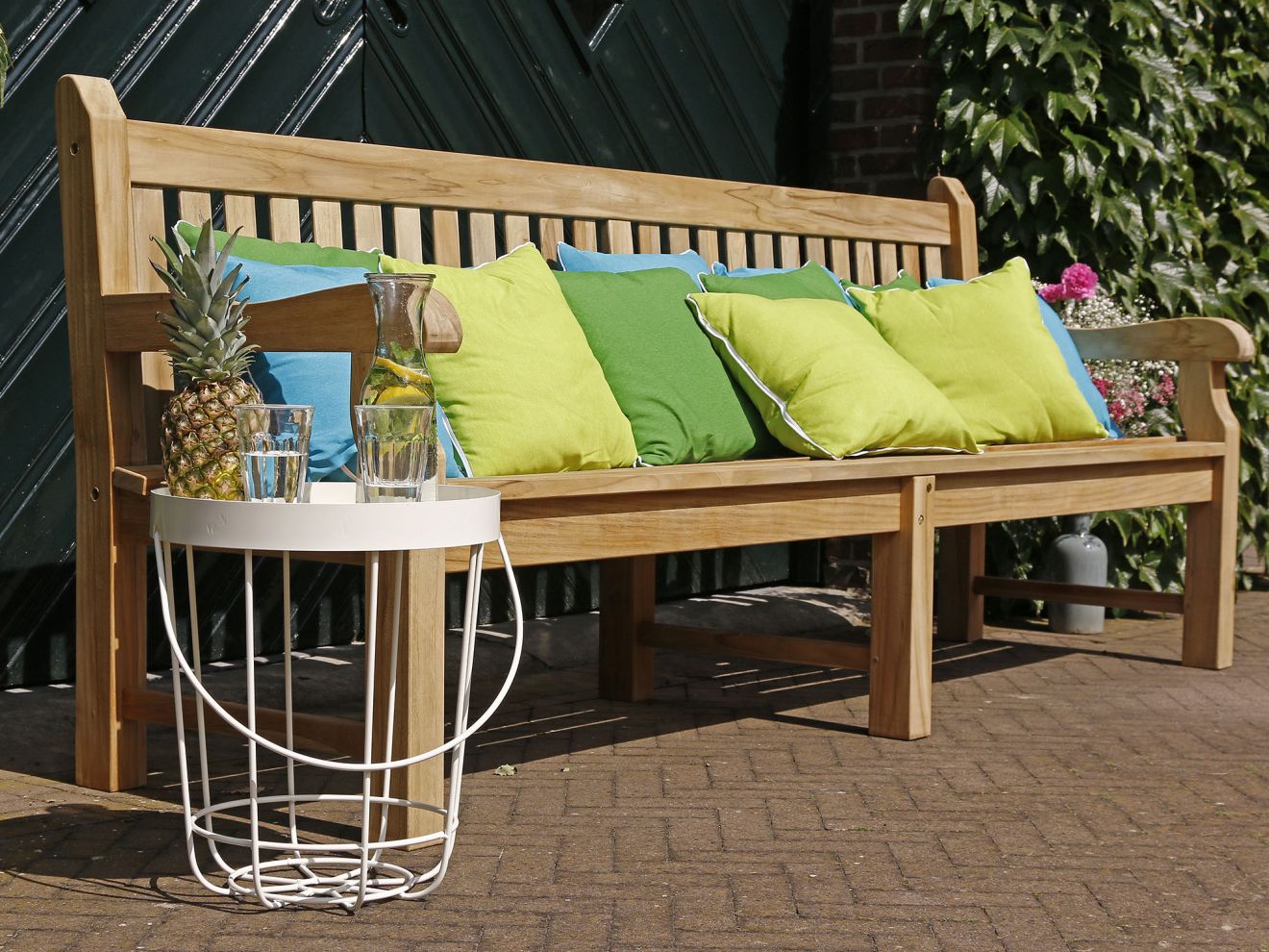 Sunyard Edinburgh Gartenbank 240 cm Brau... Sunyard Edinburgh Gartenbank 240 cm Brau...