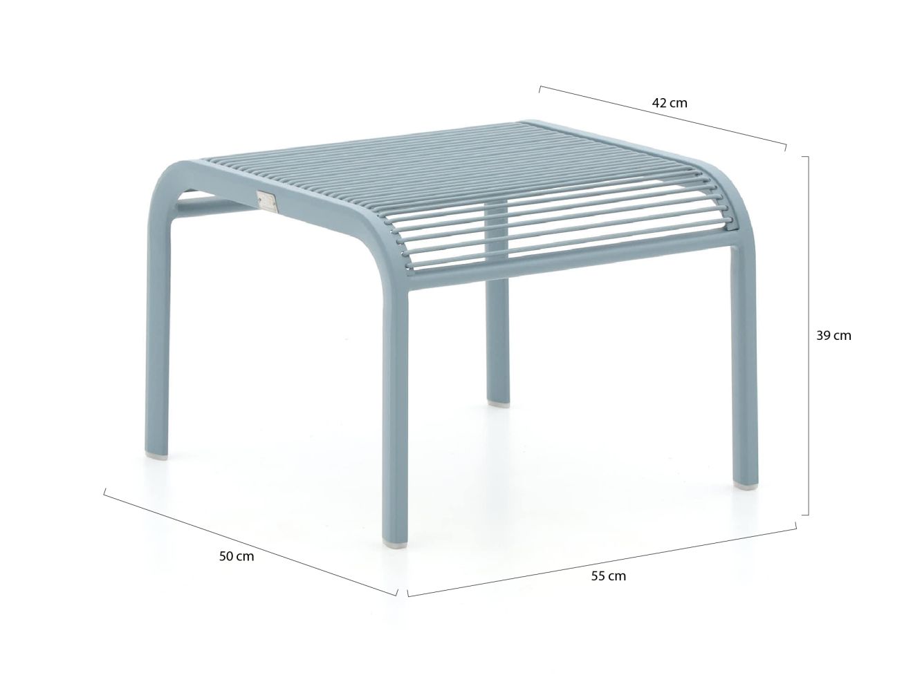 Apple Bee Hawaii Gartenhocker 50x55 cm Blau 50x55cm Rabatt: 22 %