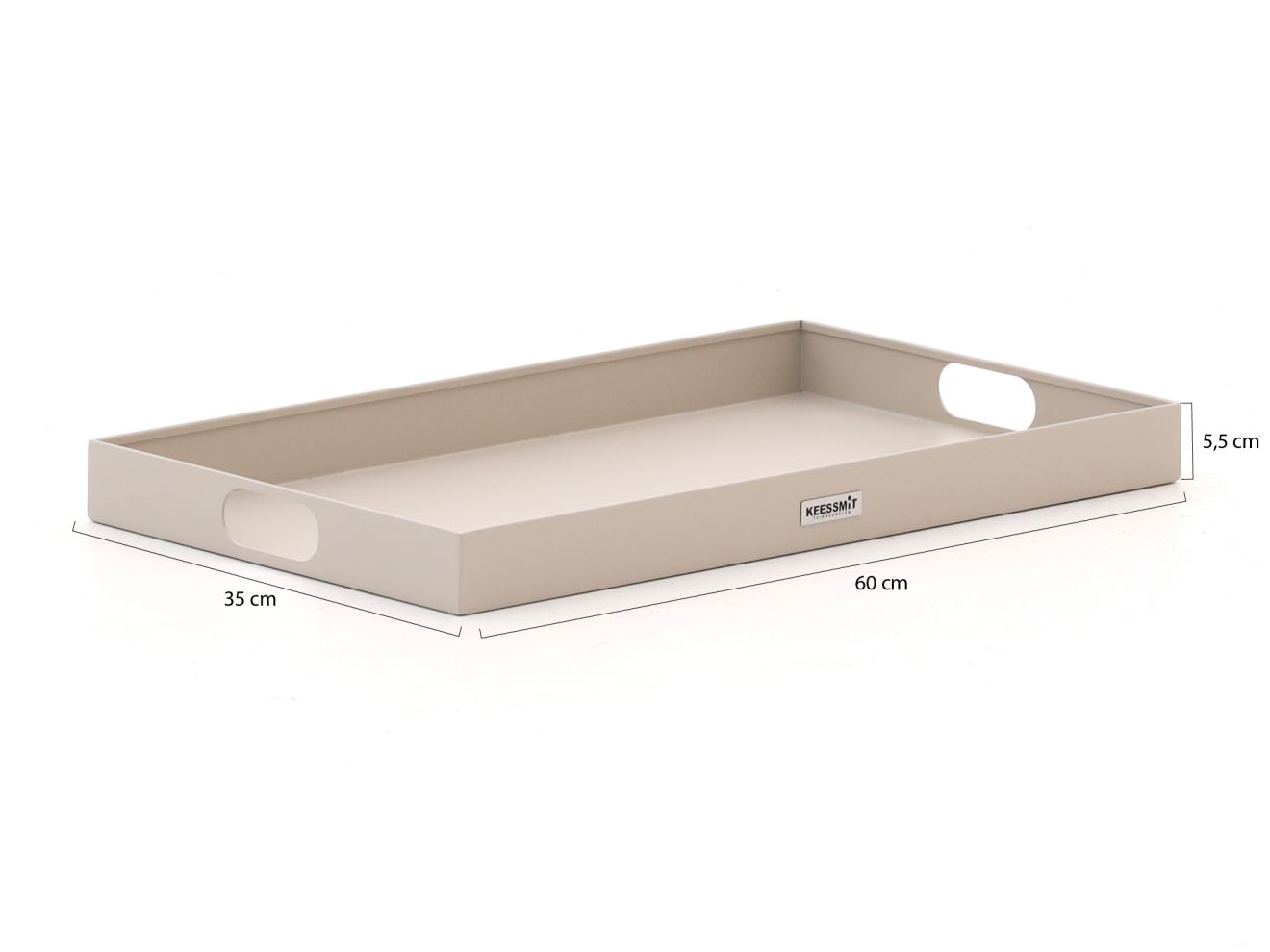 Manifesto Tablett 60x35 cm Taupe Rabatt... Manifesto Tablett 60x35 cm Taupe Rabatt...