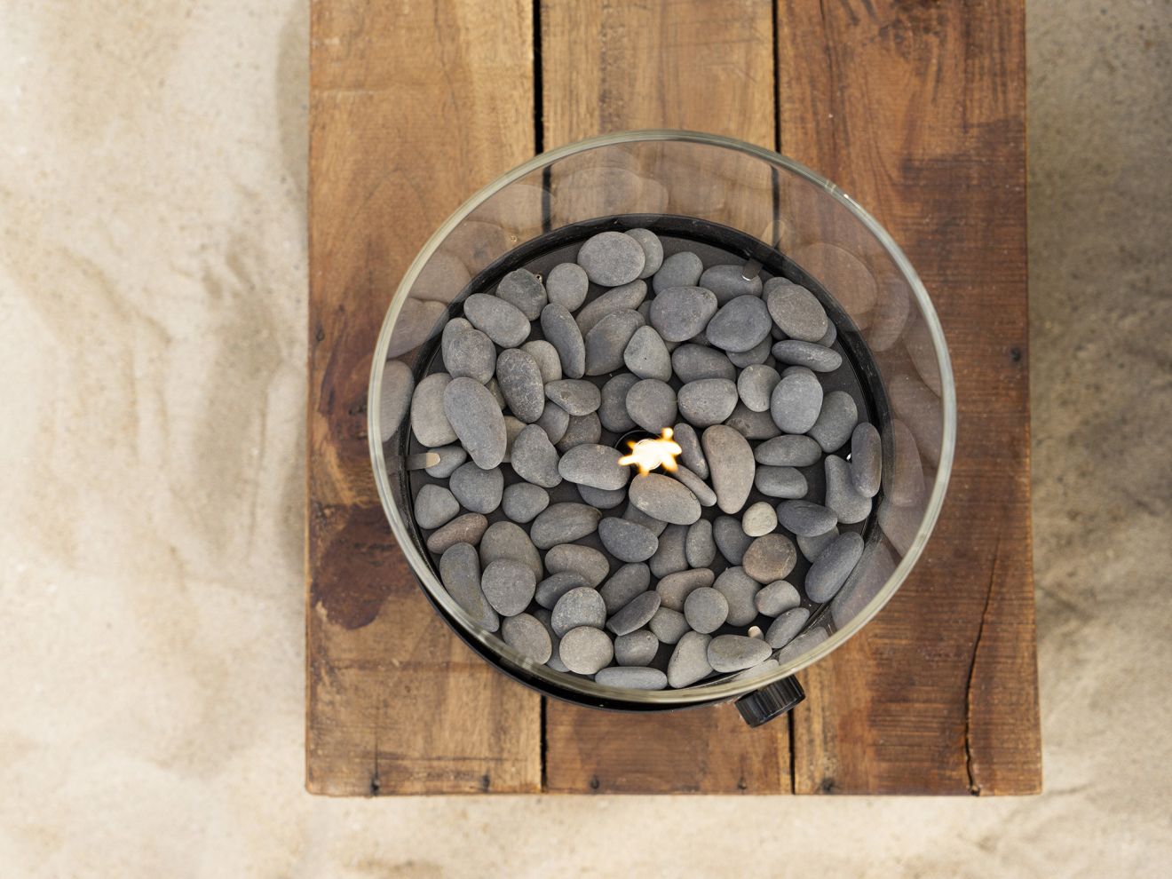 Cosiscoop XL Tischkamin XL (ø 20 cm, h: 30 cm) Schwarz 20cm Rabatt: 10 %