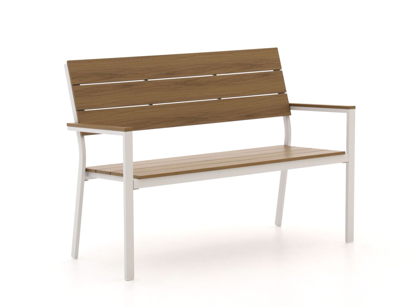 Bellagio Fidenza Gartenbank 128 cm Weiß 128x53cm Rabatt: 21 %