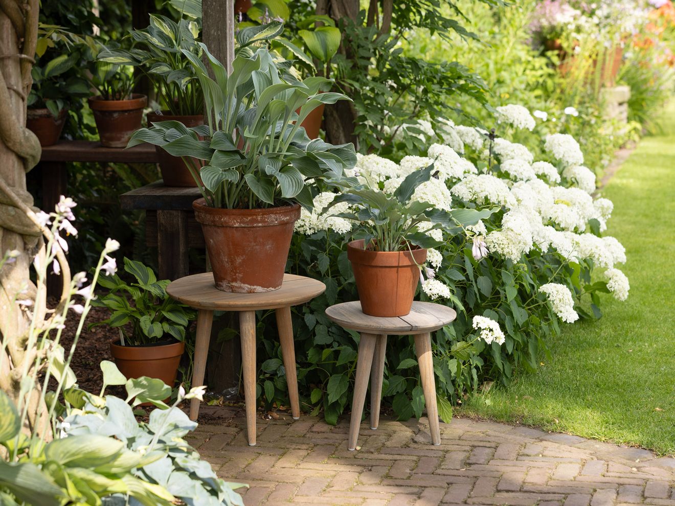 + 10 % Kassenrabatt | ROUGH-K Beistelltisch Outdoor ø 40x40 cm