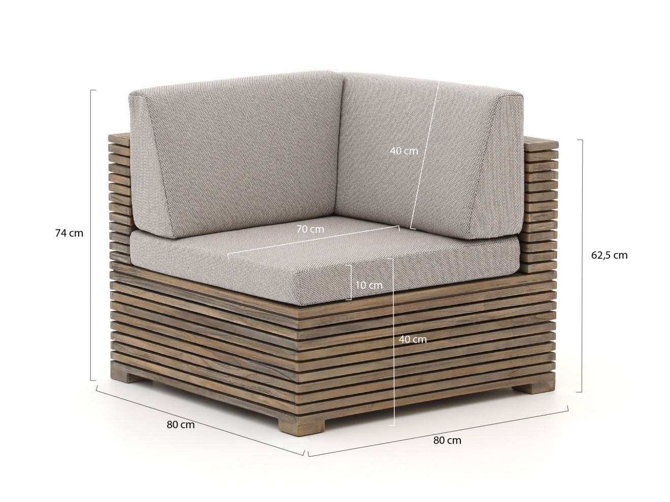 ROUGH-C Ecklounge-Set 4-teilig Rabatt: 2...