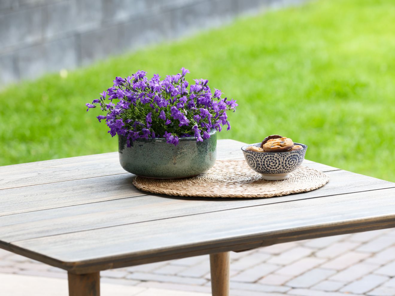 ROUGH-K Loungetisch 60x60x40 cm Braun  Rabatt: 21 %