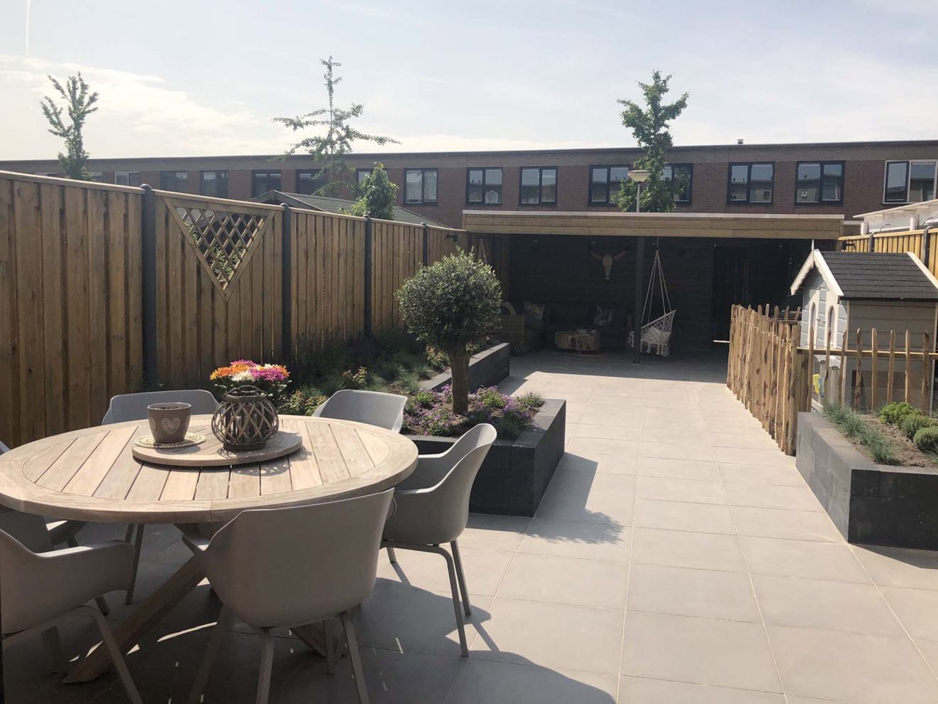 ROUGH-Y Gartentisch ø 180 cm (h:75 cm) Braun 180cm Rabatt: 21 %