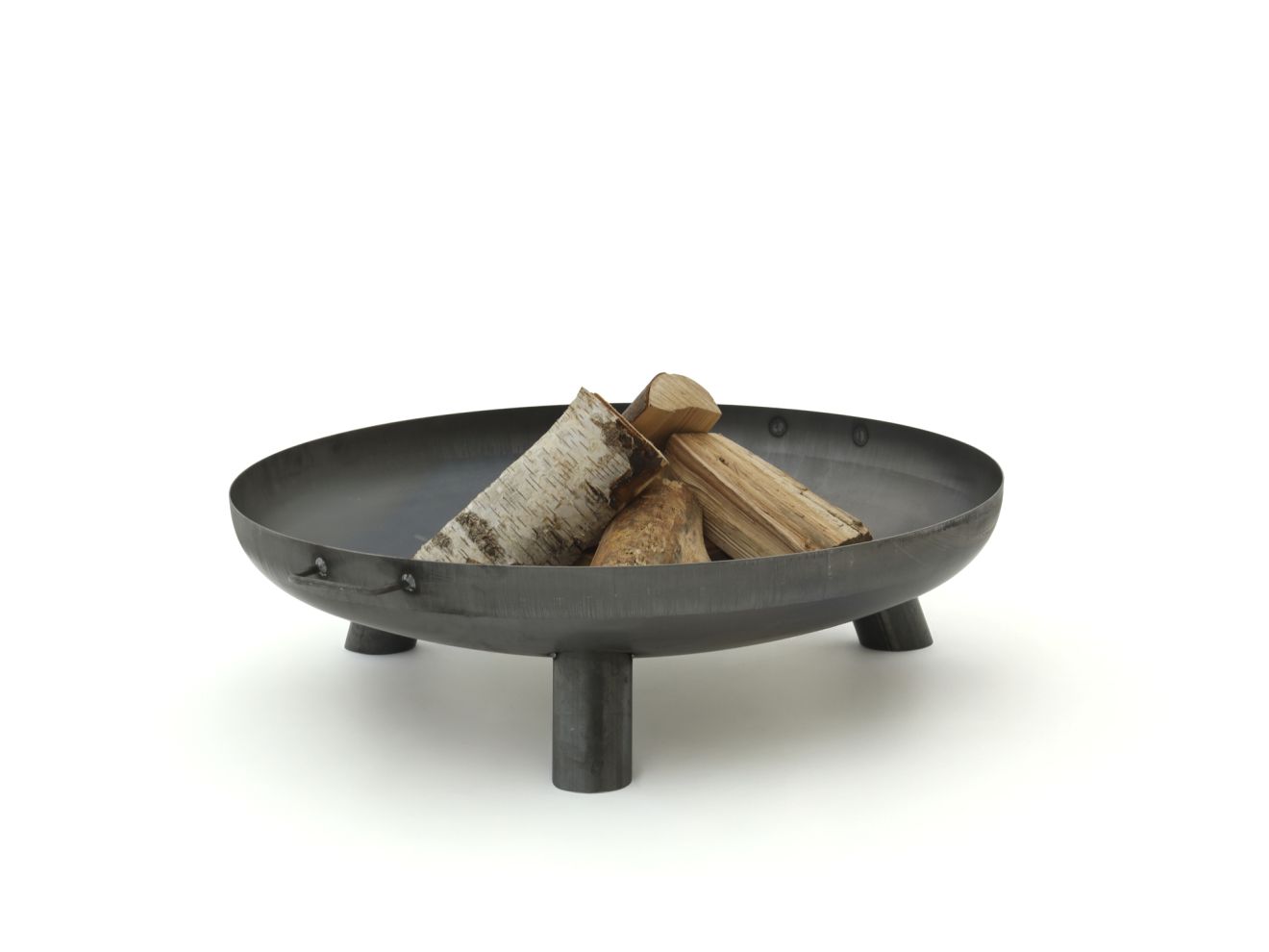 RedFire Salo Feuerschale ø 80 cm Grau 80cm