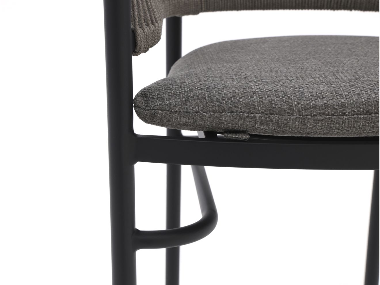 Bellagio Panaro/ROUGH-Y Ellips 240 cm Gartenbar-Set 7-teilig Grau