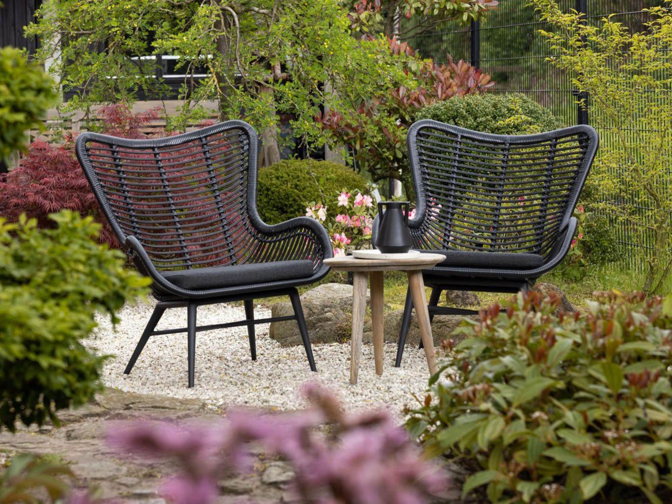 Intenso Rovello Gartensessel Schwarz  Rabatt: 26 %