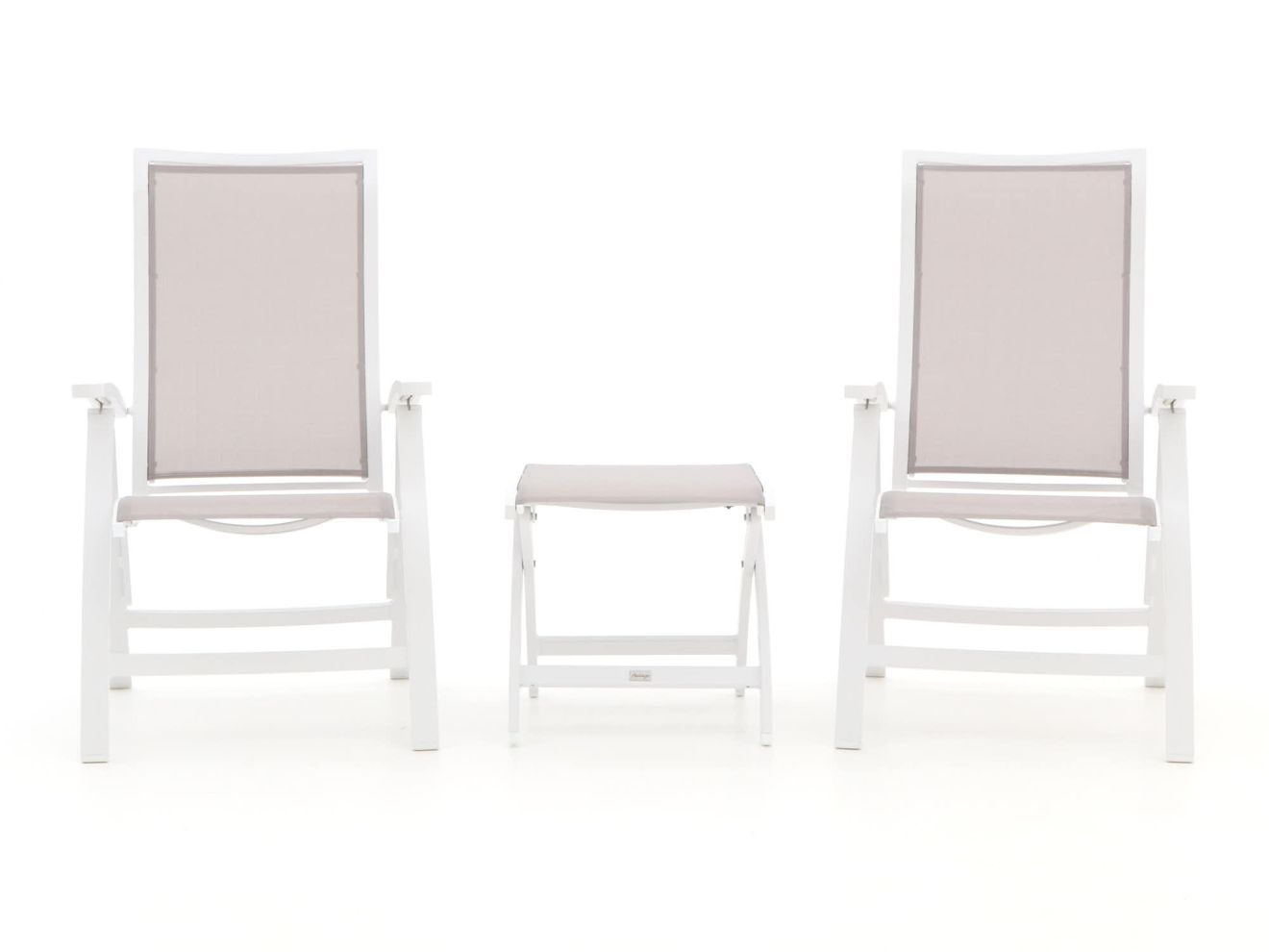 Bellagio Lugo/Pronto Balkonmöbel-Set 3-...