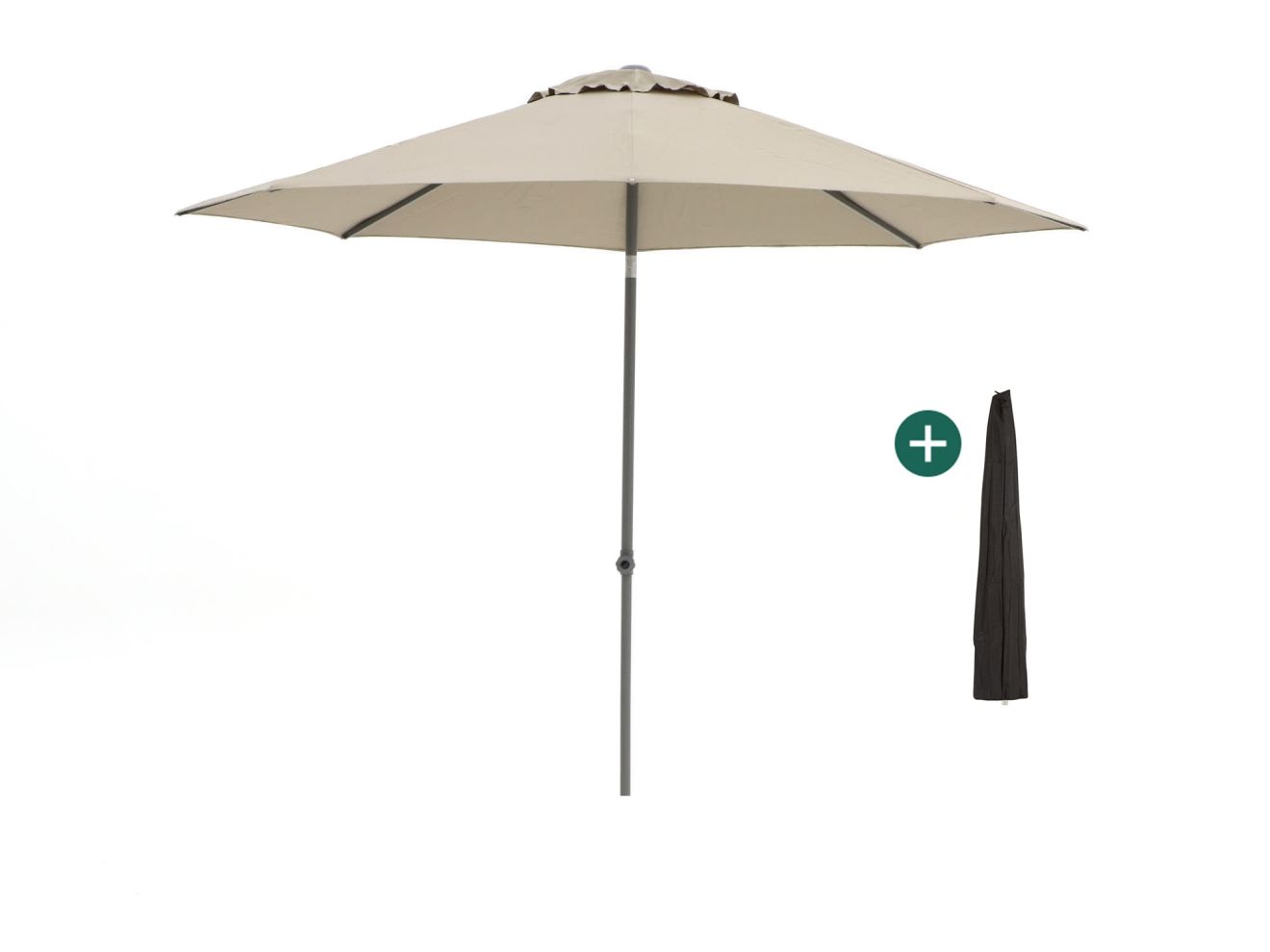 Shadowline Push-up Sonnenschirm ø 300 cm