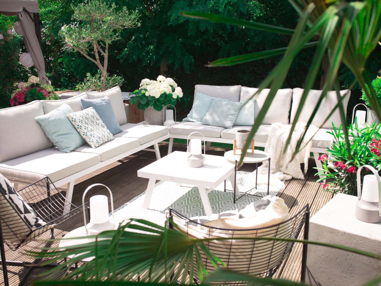 Forza Vadena Gartensofa verstellbar 198 ...