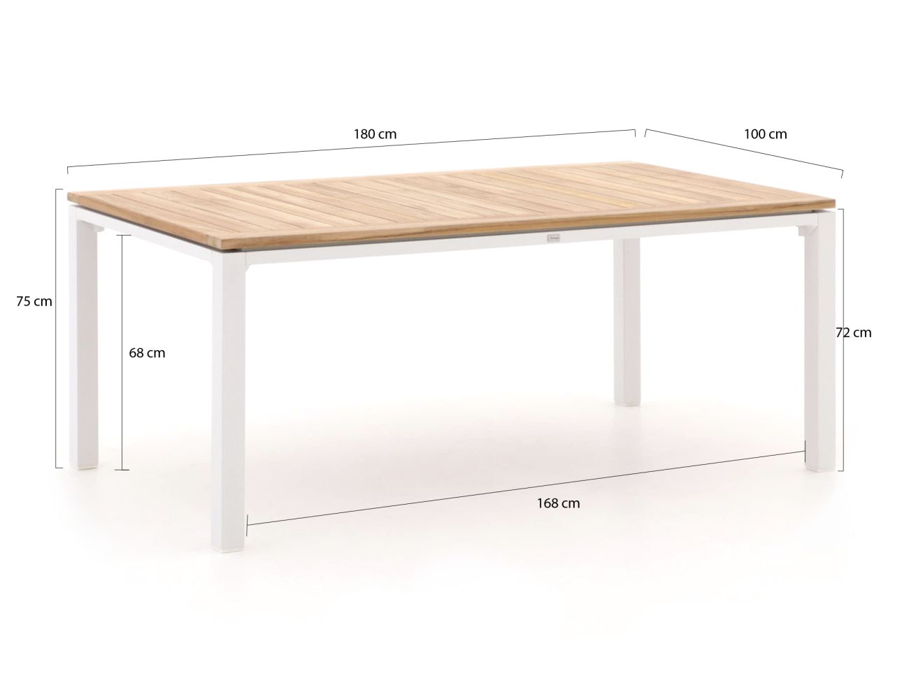 Sunyard Wales/Linosa 180cm dining tuinse... Sunyard Wales/Linosa 180cm dining tuinse...