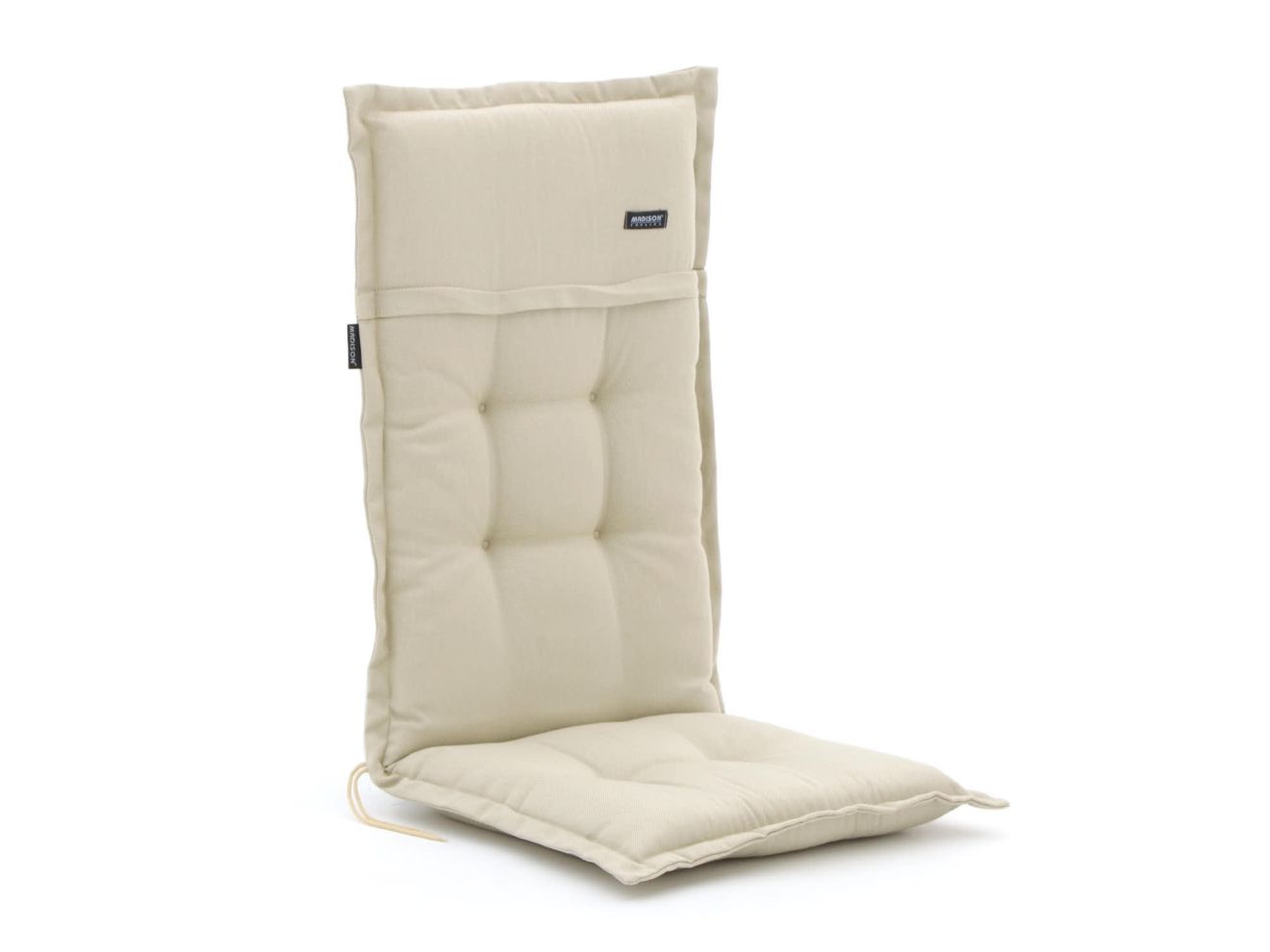 Madison Auflage Hochlehner 125x50 cm Taupe 125x50cm