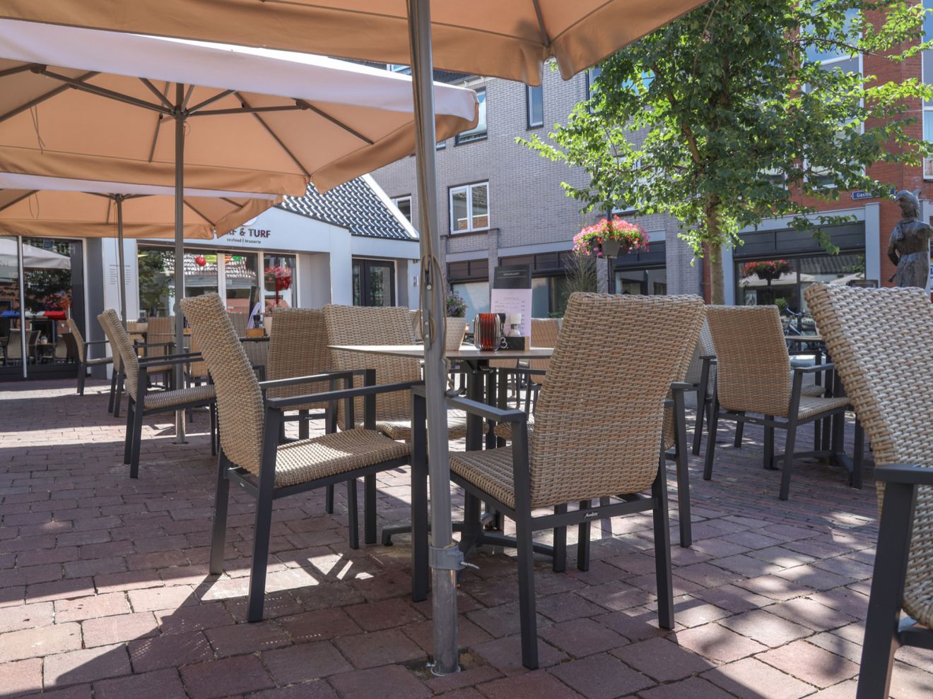 Manifesto Villongo/Canzo 80 cm Gartenmöbel-Set 5-teilig Stapelbar inklapbaar Taupe  Rabatt: 26 %