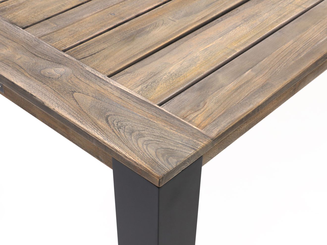 ROUGH-X Gartentisch 400x100x76 cm Braun ... ROUGH-X Gartentisch 400x100x76 cm Braun ...