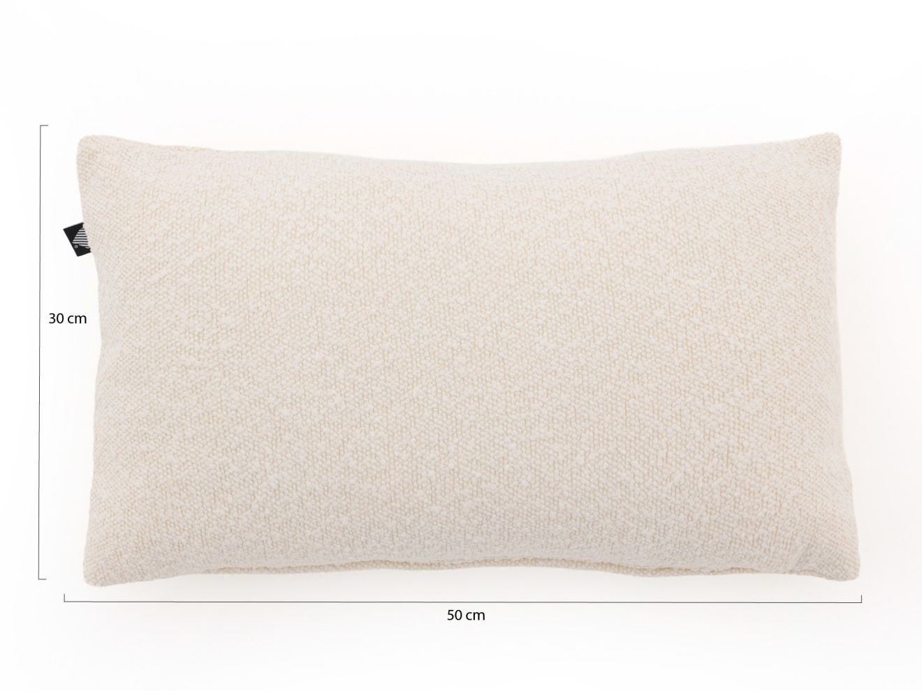 Hartman Lendenkissen 50x30 cm Taupe 50x30cm