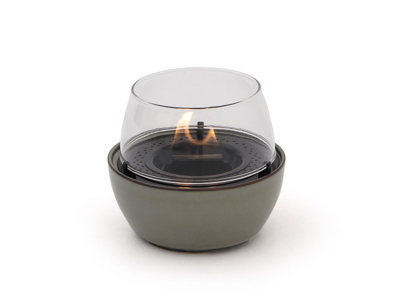 Tenderflame Tulip 14 Tischkamin ø 14,1 cm (h:12,5 cm) Grün 14.1cm