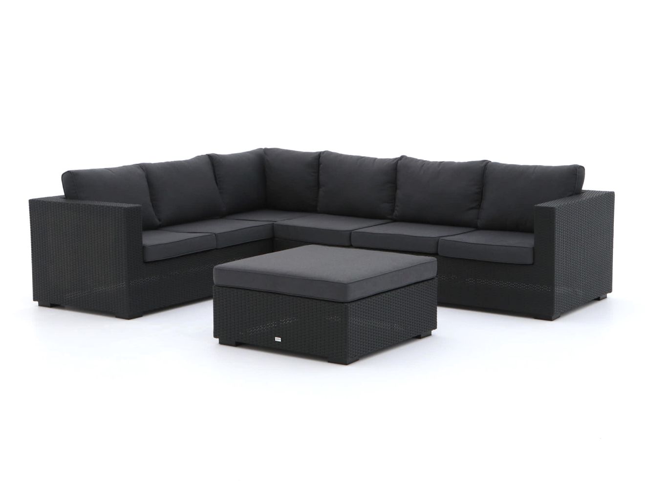 Forza Giotto Ecklounge-Set 3-teilig links Schwarz 302x230cm Rabatt: 27 %