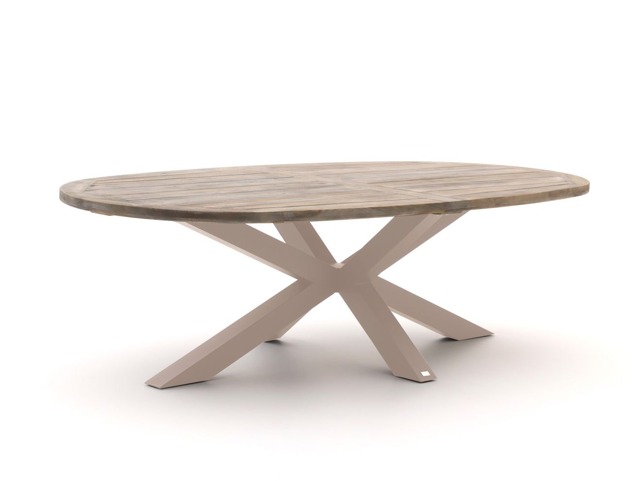 ROUGH-Y Ellips Low Dining Gartentisch 240x120 cm günstig online kaufen
