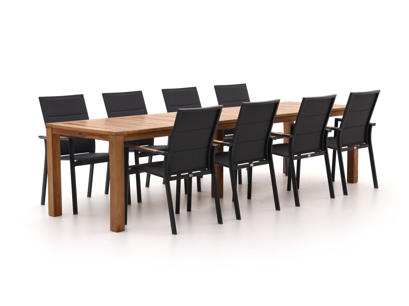 Bellagio Albinea/Oxford 300 cm Gartenmöbel-Set 9-teilig stapelbar günstig online kaufen