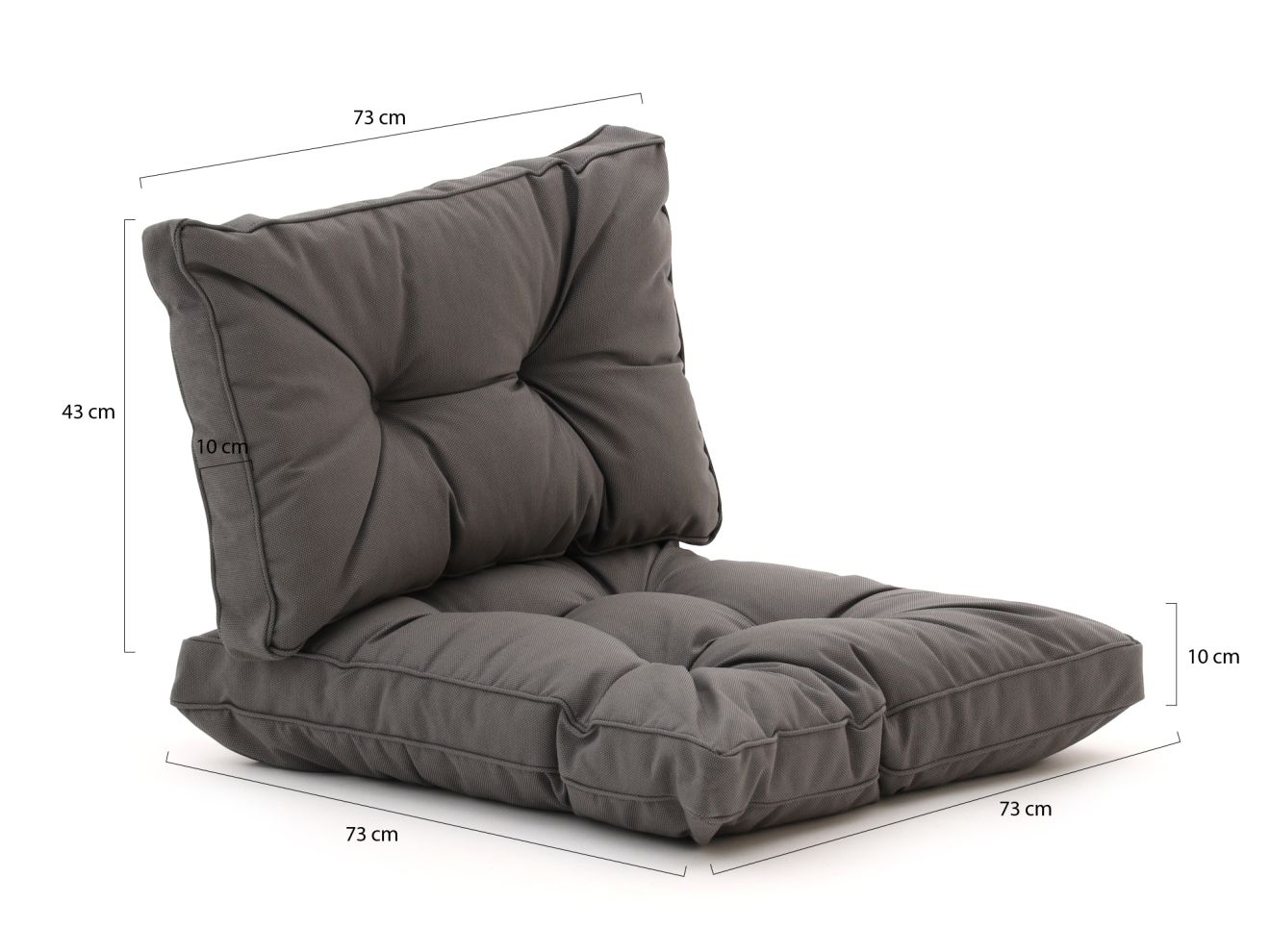 Madison Florance Loungekissenset RĂĽcken ca. 73x43 cm Sitz ca. 73x73 cm 4-Teilig Grau 73x43cm Rabatt: 19 % Madison Florance Loungekissenset RĂĽcken ca. 73x43 cm Sitz ca. 73x73 cm 4-Teilig Grau 73x43cm Rabatt: 19 %