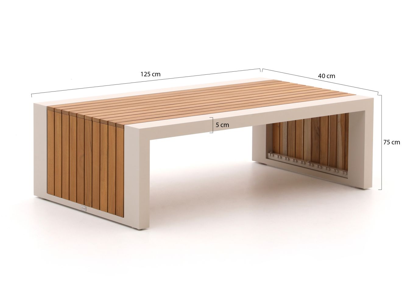 Bellagio Bisenzio lounge Loungetisc 125x75x40 cm günstig online kaufen
