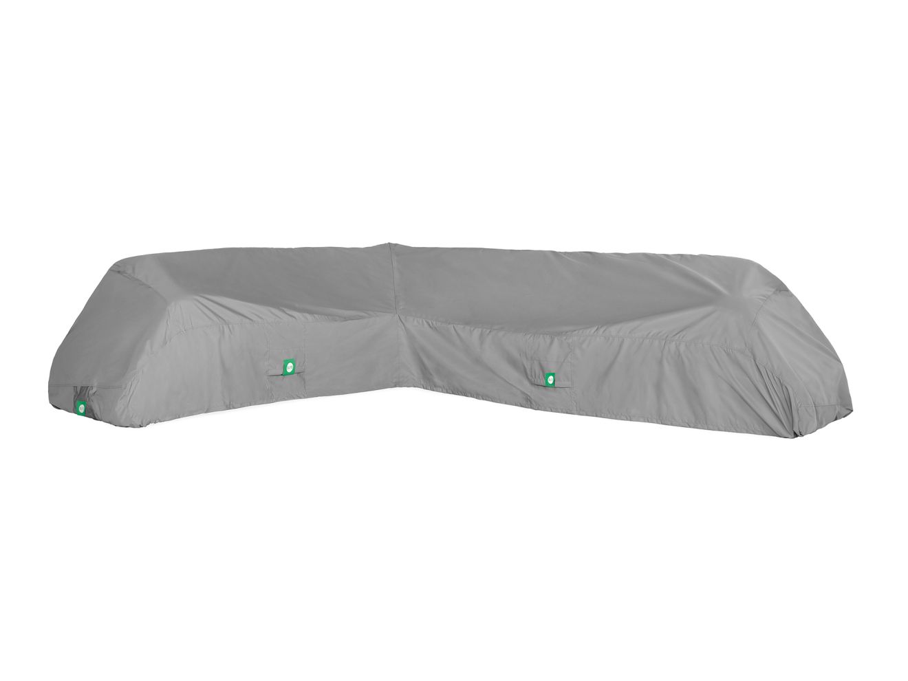 SUNS Gartenmöbelabdeckung C2 Ecklounge-Set links 268x344x90 cm