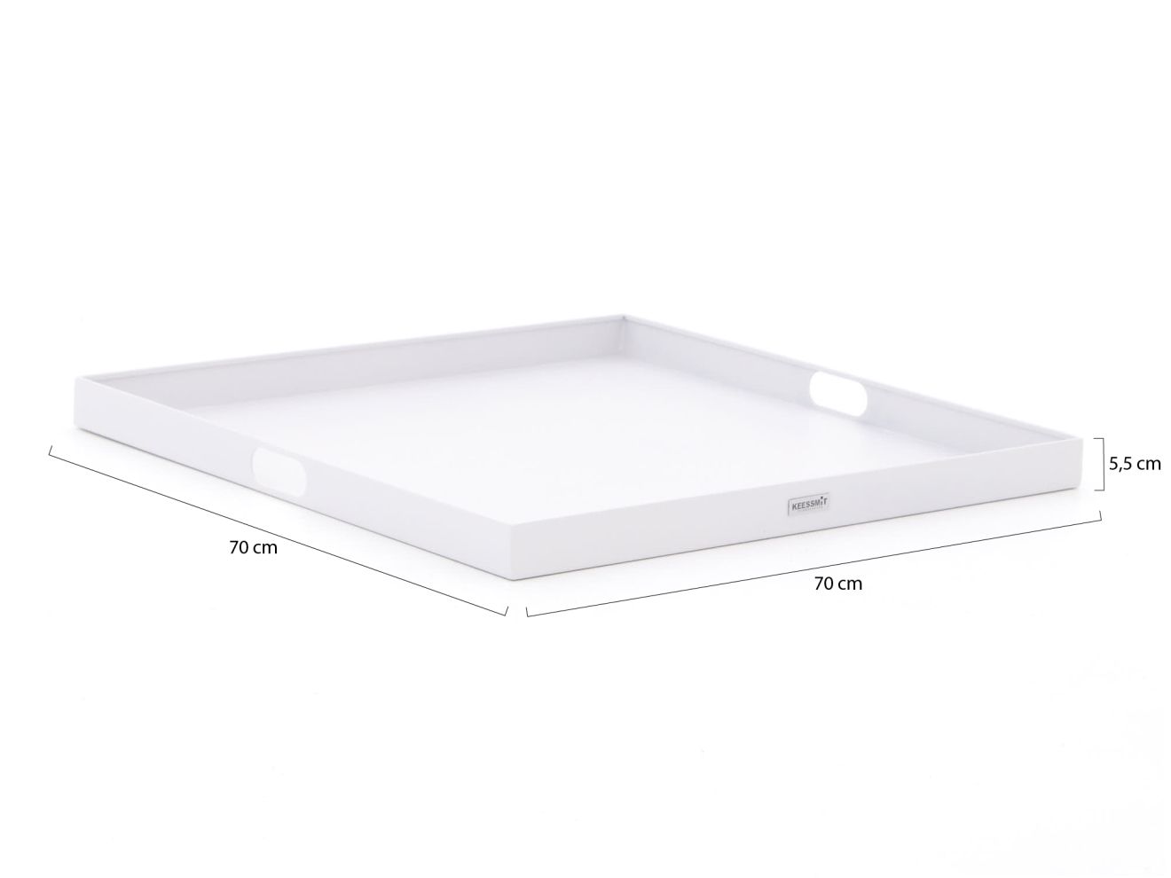 Manifesto Tablett 70x70 cm Weiß Rabatt: 17 % Manifesto Tablett 70x70 cm Weiß Rabatt: 17 %