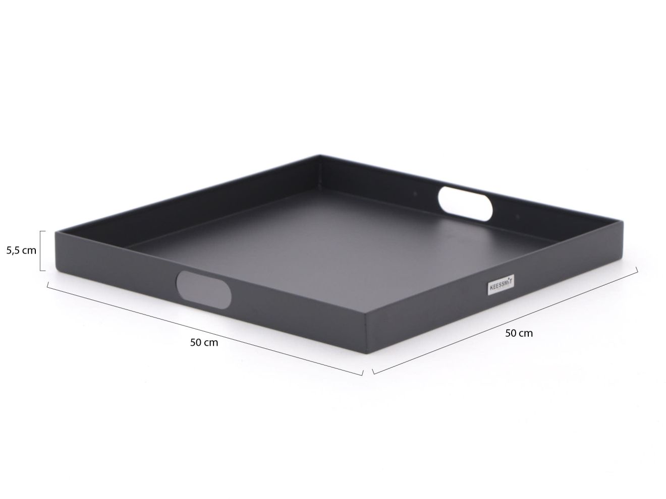 Manifesto Tablett 50x50 cm Grau  Rabatt:...