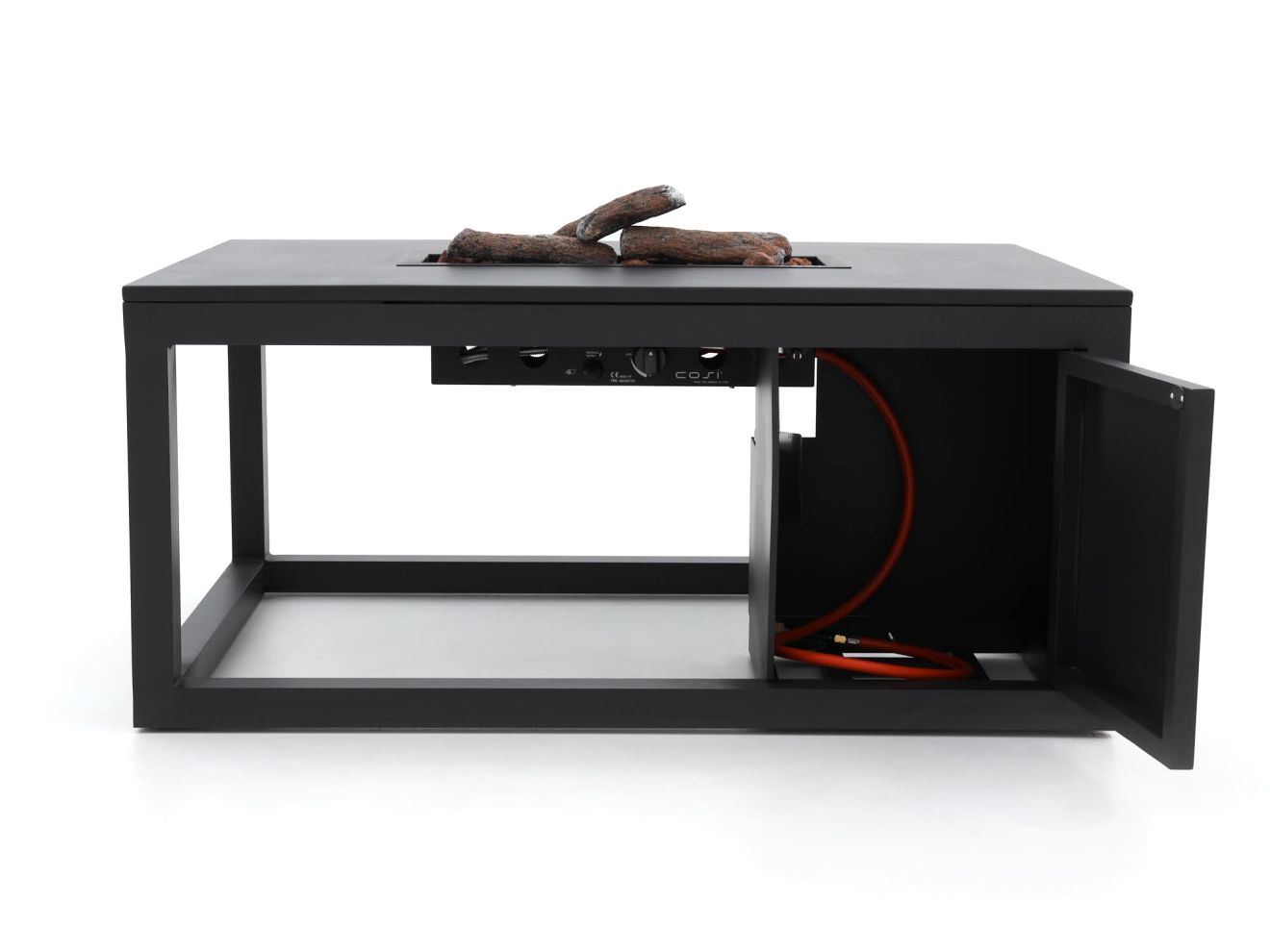 Cosiraw Lounge Feuertisch 120x80x55 cm R...