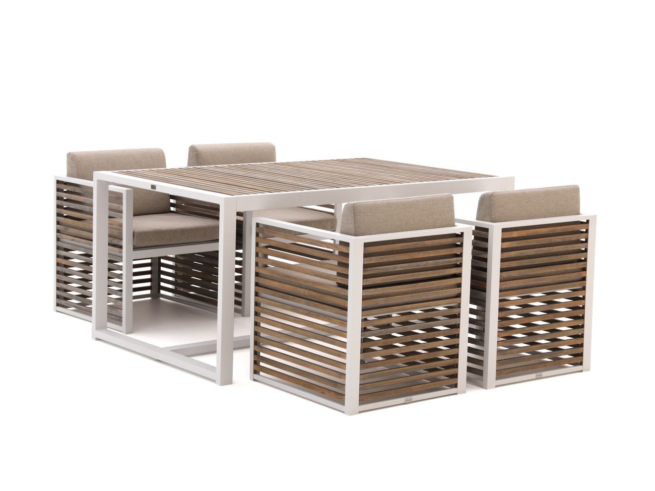 Bellagio Cadora 160 cm Gartenmöbel-Set 5-teilig
