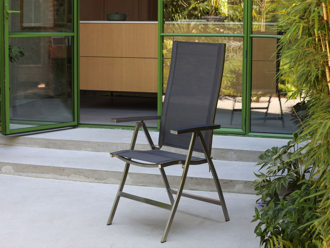 Bellagio Lugo/Fidenza 220 cm Gartenmöbel-Set 7-teilig verstellbar Grau  Rabatt: 22 %