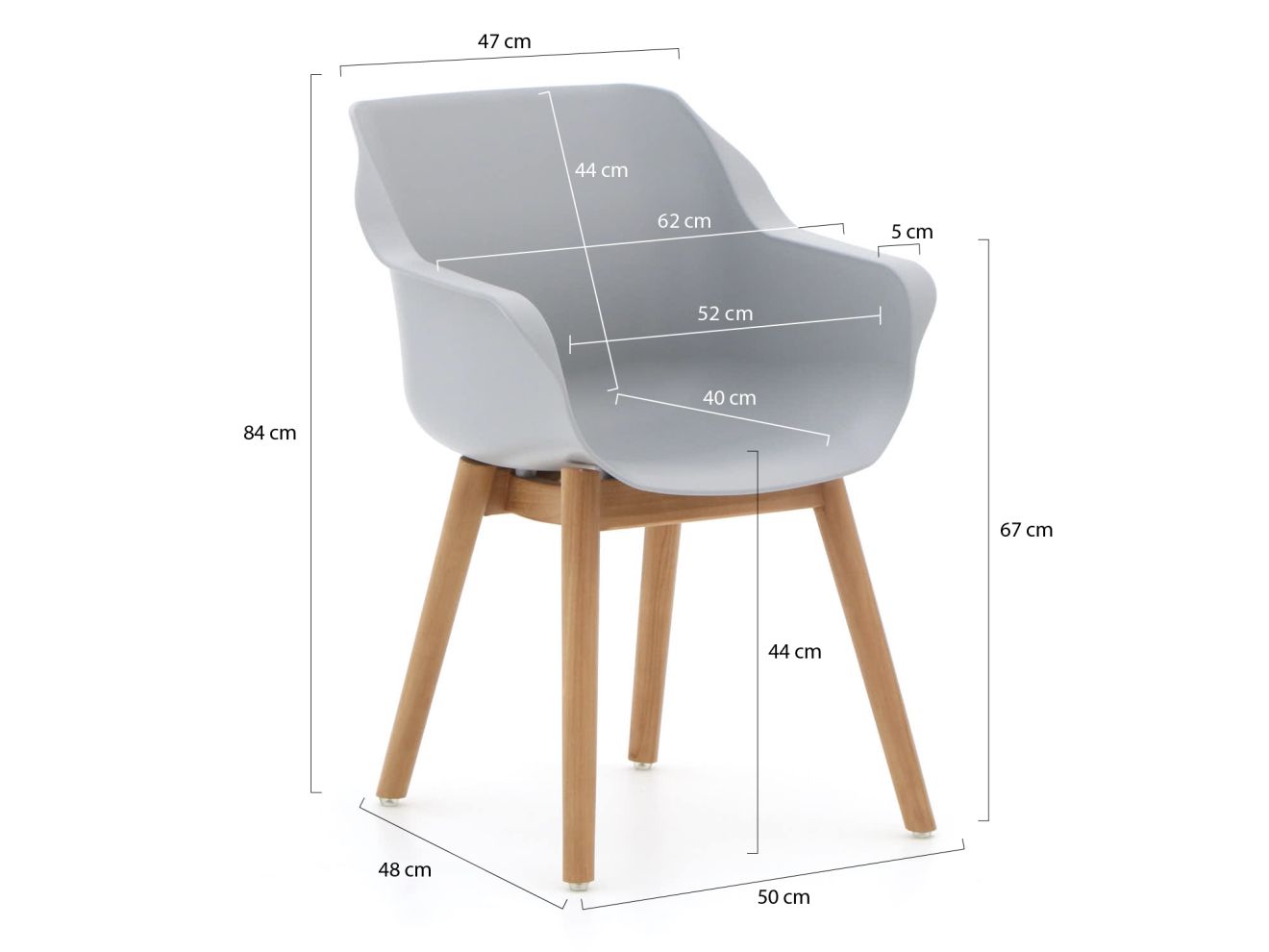 Hartman Sophie Studio 240 cm Gartenmöbel-Set 7-teilig günstig online kaufen