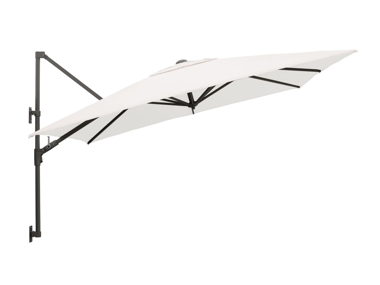 Shadowline Wandsonnenschirm 250x250 cm G... Shadowline Wandsonnenschirm 250x250 cm G...