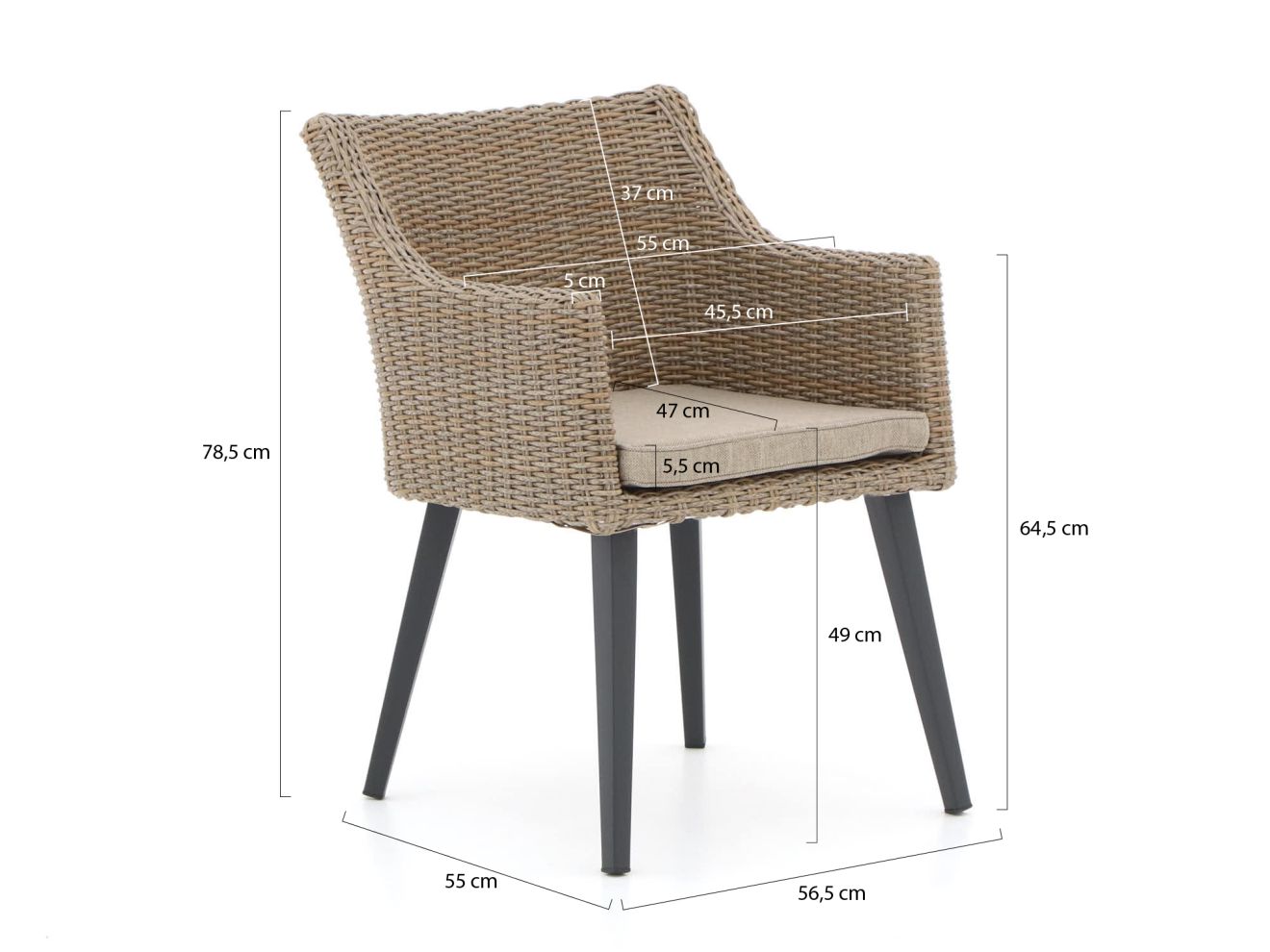 Manifesto Matese Gartenstuhl Rabatt: 35 ...