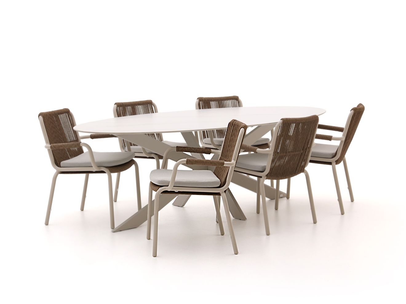 Bellagio Caronia/Furato ellips 240 cm Ga...