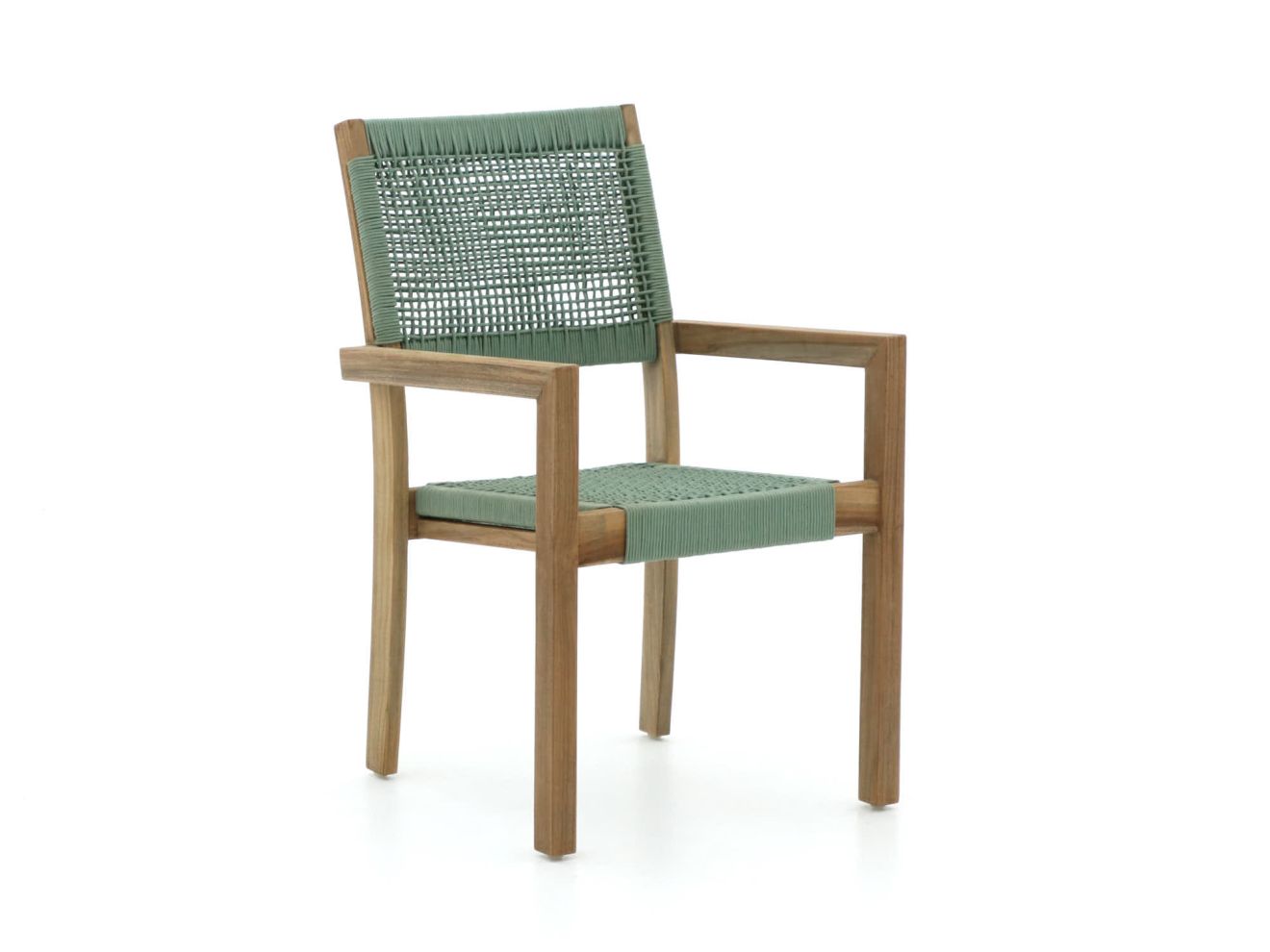 ROUGH-L Rope/ROUGH-S 220 cm Gartenmöbel-Set 7-teilig stapelbar Grau  Rabatt: 23 %