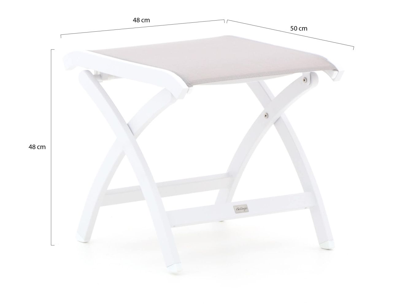 Bellagio Lugo/Pronto Balkonmöbel-Set 3-...