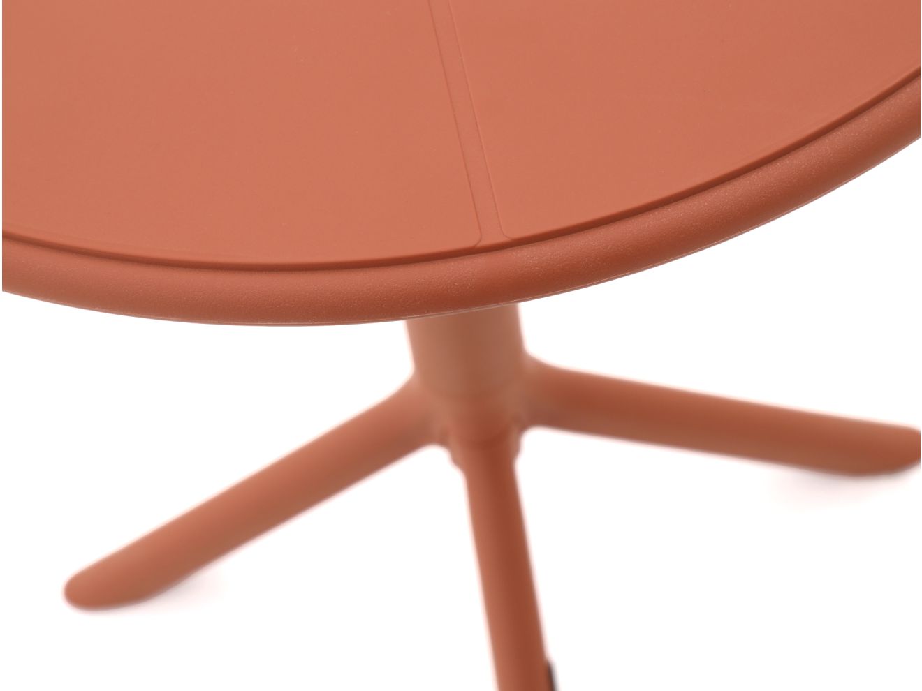 Forza Rieti Gartentisch ø 60 cm (h:76 cm) Orange 76cm