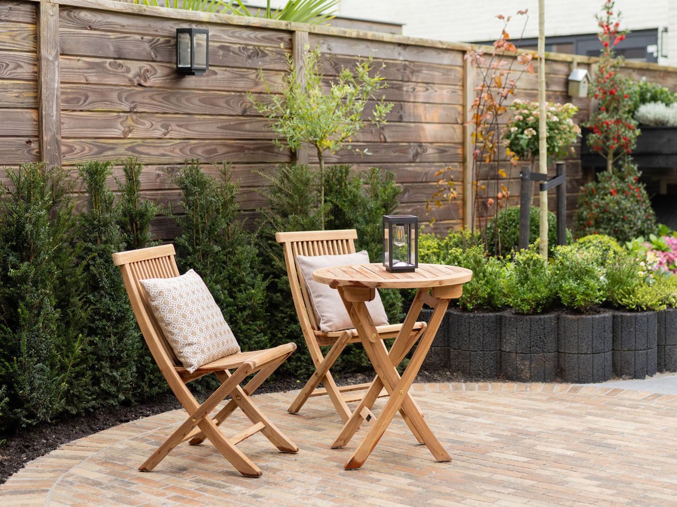 Sunyard Country Gartenstuhl zusammenklappbar Braun  Rabatt: 21 %