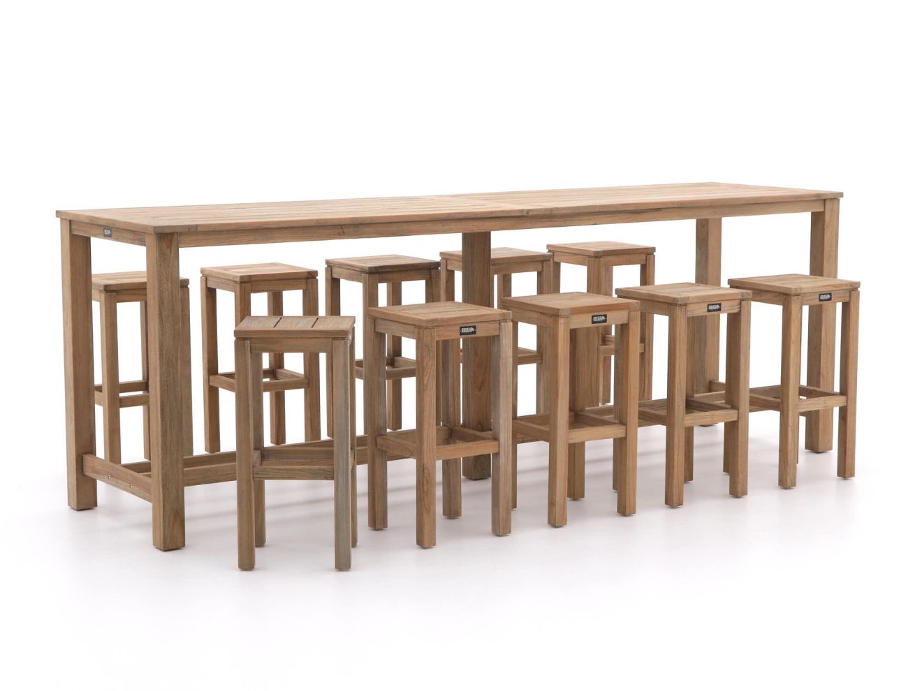 ROUGH-X 300 cm Gartenbar-Set 11-teilig R...