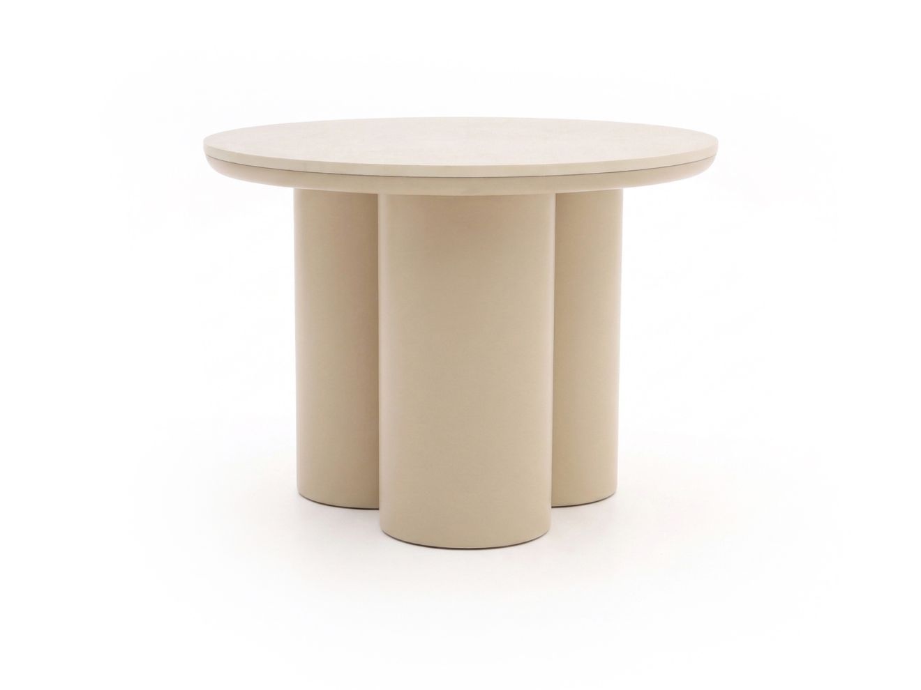Apple Bee Tonga Beistelltisch-Set ø 80 cm (h: 36 cm)/ø 60 cm (h: 44 cm) Weiß 80cm Apple Bee Tonga Beistelltisch-Set ø 80 cm (h: 36 cm)/ø 60 cm (h: 44 cm) Weiß 80cm