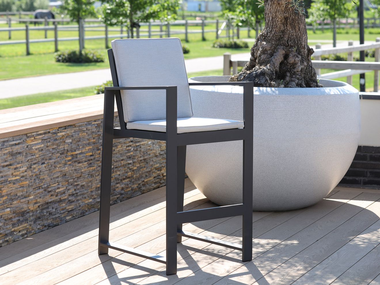 Bellagio Vezzano Barhocker Outdoor Rabat...