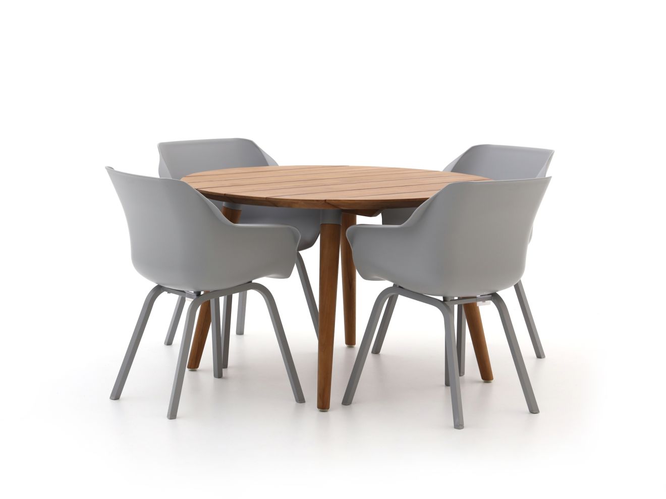 Hartman Sophie Element/Studio Ø 120 cm Gartenmöbel-Set 5-teilig günstig online kaufen