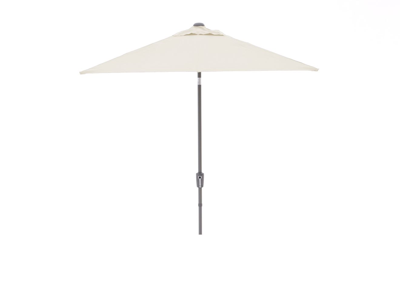 Shadowline balkon-Sonnenschirm 210x130 cm Weiß