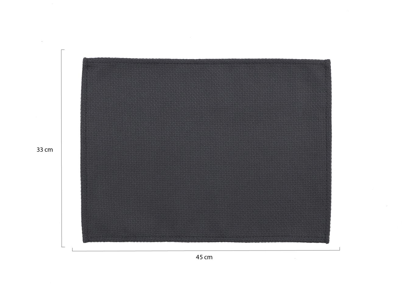 Madison x Kees Smit Tischset 33x45 cm Grau
