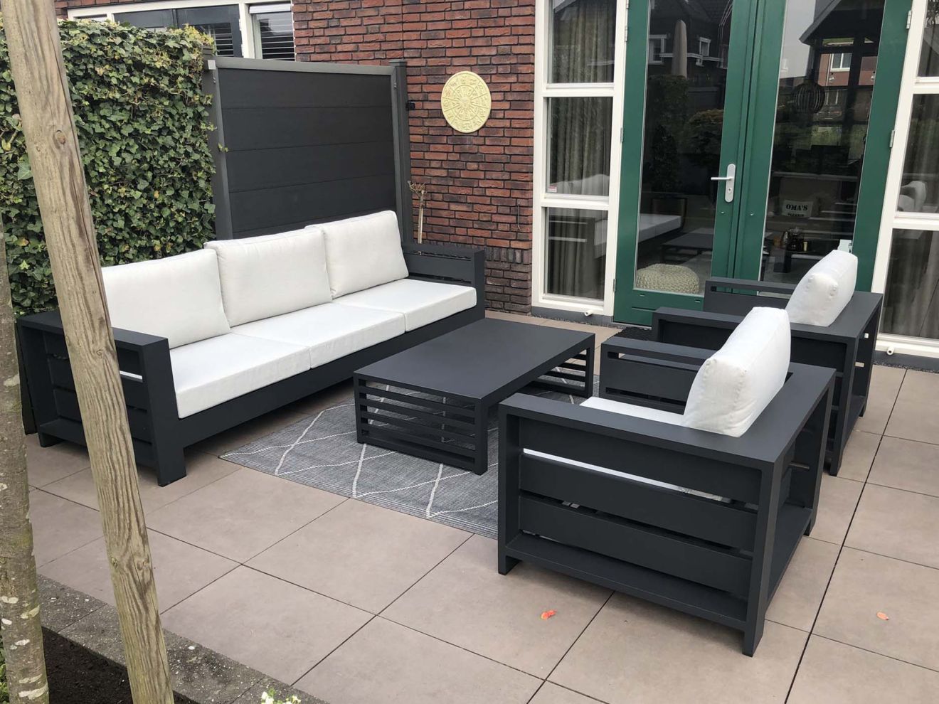 Bellagio Avolo Gartensofa 3-Sitzer 265 c...