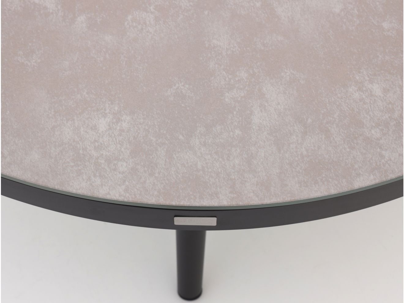 Il Tempo Giulia Loungetisch ø 100 cm (h: 40 cm) Grau 100cm Rabatt: 50 %