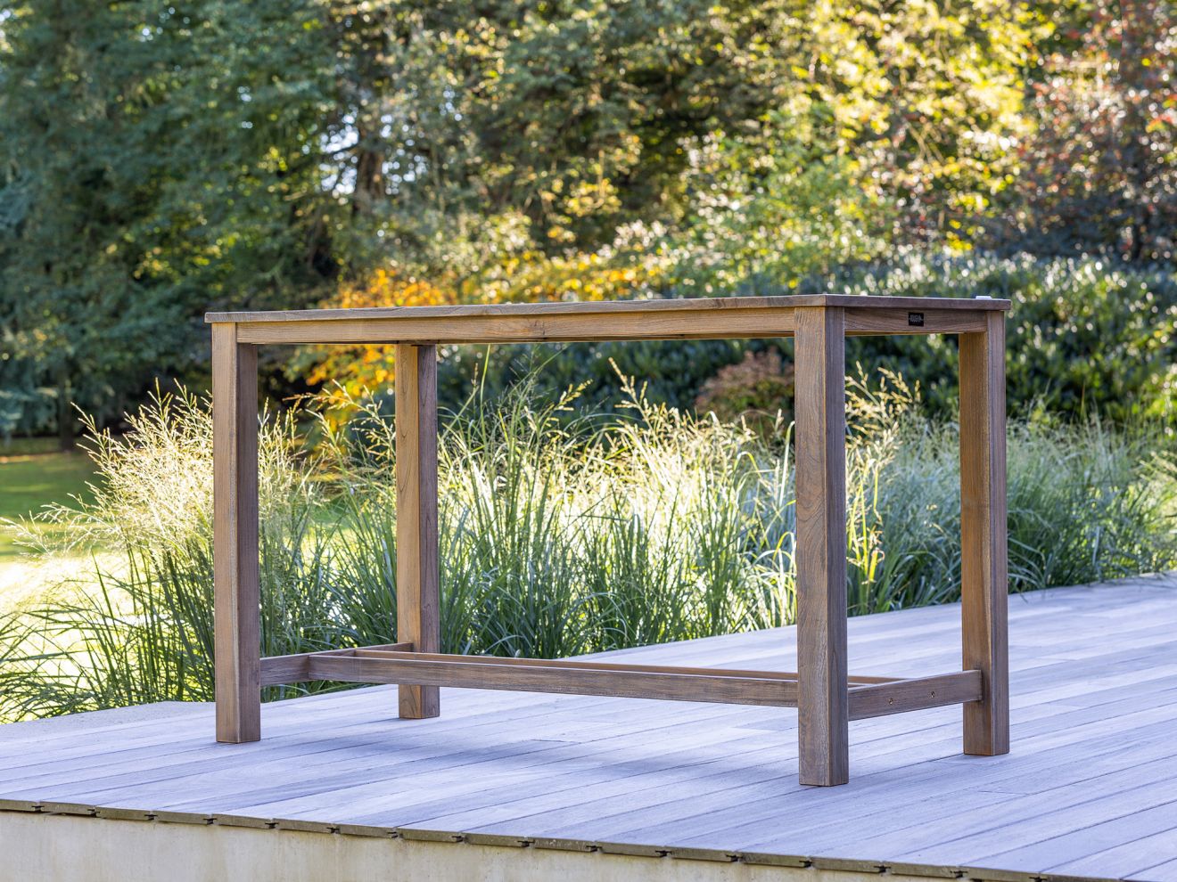 Apple Bee Hawaii/ROUGH-X 180 cm Gartenbar-Set 7-teilig Grau  Rabatt: 24 %